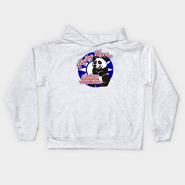 Flying Tigers Kids Hoodie by MBK